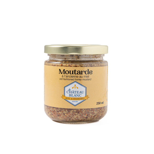 Moutarde à l'ancienne au miel